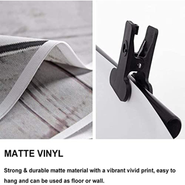 MAYSSKQ Football First Birthday Backdrop for Parties