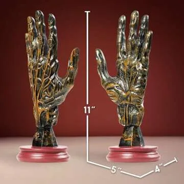 Gothic Palm Reading Hand Sculpture for Unique Decor