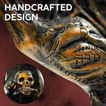 Gothic Palm Reading Hand Sculpture for Unique Decor