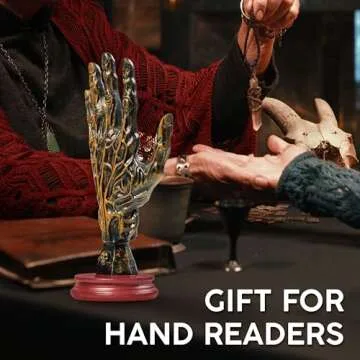 Gothic Palm Reading Hand Sculpture for Unique Decor