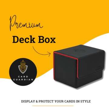 Card Guardian - Premium Deck Box for 100+ Cards for Trading Card Games TCG