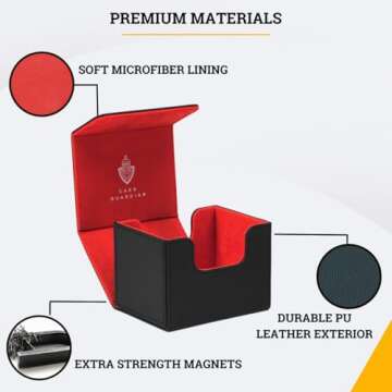 Card Guardian - Premium Deck Box for 100+ Cards for Trading Card Games TCG