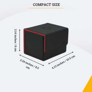 Card Guardian - Premium Deck Box for 100+ Cards for Trading Card Games TCG