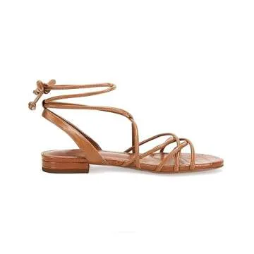 Ermonn Women's Lace-up Flat Sandals | Summer Comfort