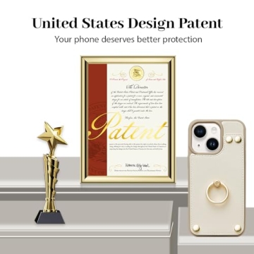 LAMEEKU Wallet Case for iPhone 13 with RFID Protection