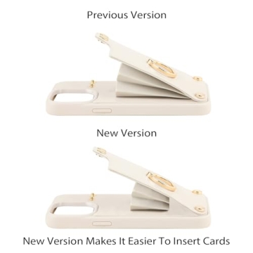 LAMEEKU Wallet Case for iPhone 13 with RFID Protection