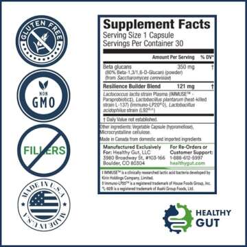 Healthy Gut HoloImmune | Paraprobiotic with Immuse Immune Support | 30 Servings