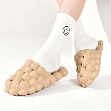 Cheval Bubble Slides - Massage Golf Ball Slippers for All