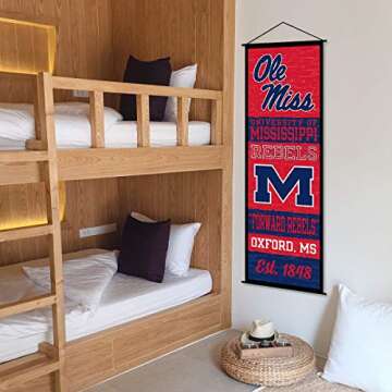 Ole Miss Banner and Scroll Sign