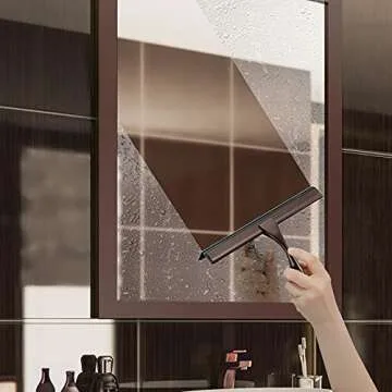 Hiware All-Purpose Shower Squeegee for Streak-Free Shine