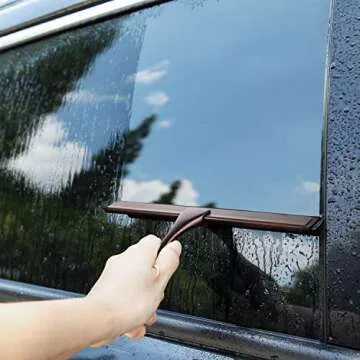 Hiware All-Purpose Shower Squeegee for Streak-Free Shine