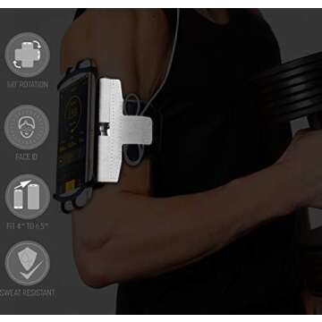 360° Rotatable Sports Running Armband for Active Lifestyles