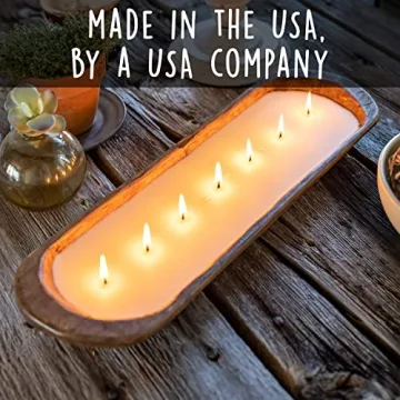 Wooden Dough Bowl Candle 20 Inch, Farmhouse Dough Bowl Candle, Table Centerpiece Wooden Dough Bowl Soy Candle, Wooden Bowl Candle Boat Wooden Candle Bowl, Bread Bowl Candle, Farmhouse Candle