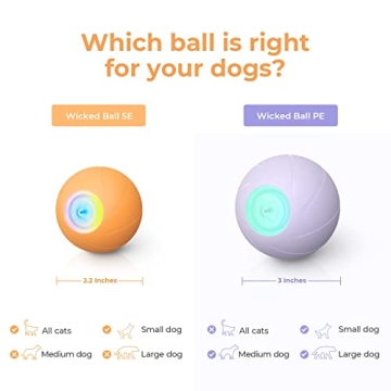 Cheerble Wicked Ball SE - Interactive Toy for Dogs