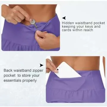 High Waisted Running Shorts from THE GYM PEOPLE
