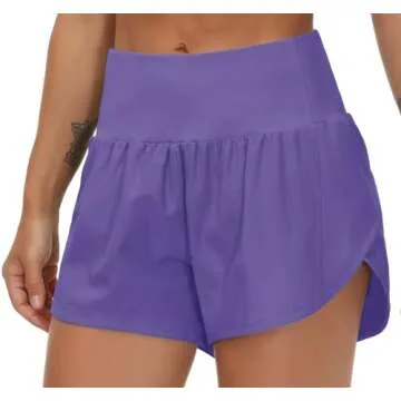 High Waisted Running Shorts from THE GYM PEOPLE