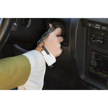 resqme Emergency Car Escape Tool - Dual Safety Hammer