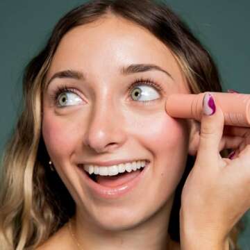 ITK Skincare Caffeine + Aloe Vera Under Eye Stick Serum For Dark Circles - Anti Aging Moisturizer for Fine Lines + Wrinkles - Calms Redness - Hydrate, Brighten + Soothe Puffy Eyes