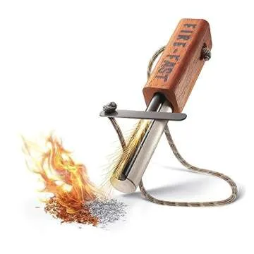 Fire-Fast Trekker Survival Fire Starter for Camping & Hiking