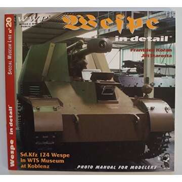 Wespe in Detail Sd.kfz 124 Wespe in Wts Museum at Koblenz Photo Manual for Modelers