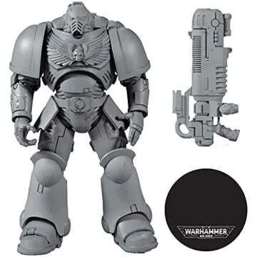 McFarlane Toys Warhammer 40,000 Primaris Space Marine Hellblaster (Artist Proof Version) 7" Action Figure
