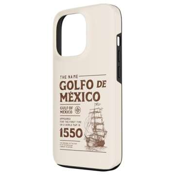 iPhone 13 Pro Gulf of Mexico Name Origin 1550 Case