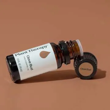 Plant Therapy Clove Bud Essential Oil 100% Pure, Undiluted, Natural Aromatherapy, Therapeutic Grade 10 mL (1/3 oz)