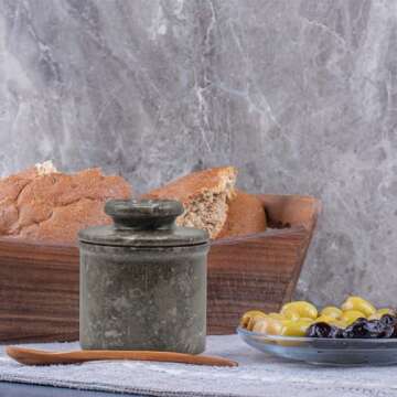 Marble Hives Butter Crock - Elegant Butter Keeper