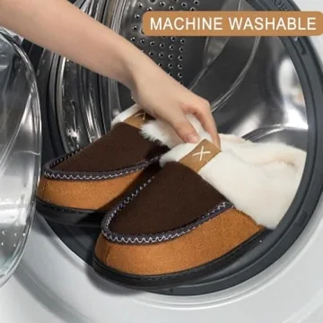 Homitem Soft Memory Foam Slippers for Men, Stylish Indoor Outdoor Wear