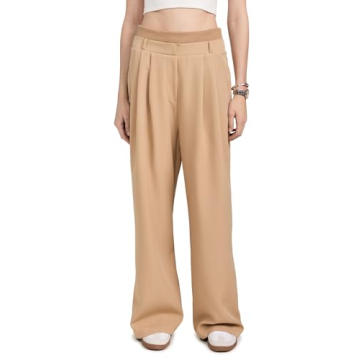 Lioness Women's Schiffer Pants - Versatile Chic Trousers in Beige