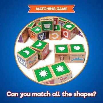 KIDS KORNER Alphabet Blocks Toys for Toddlers - Bilingual Educational Toys, Spanish Learning Toys, Stacking Toys with 30 Wooden Blocks and Toddler Learning Activities eBook