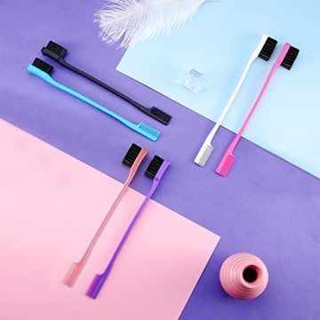 Yaomiao Edge Control Brushes Set - 12 Colorful Quality Comb