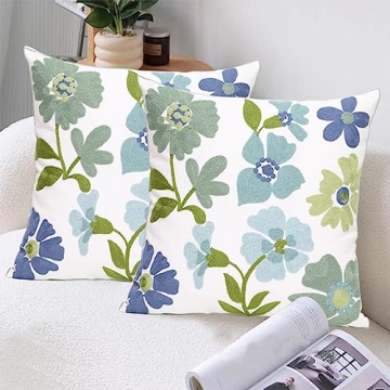 Stylish Embroidered Throw Pillow Covers | Pilmandu