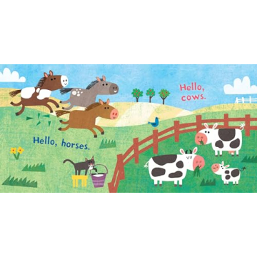 Chew Proof Rip Proof Washable Farm Book for Babies