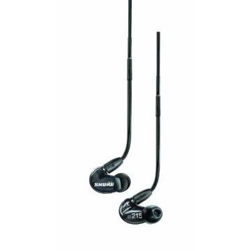 Shure SE215-K Sound Isolating In-Ear Earphones for Professionals