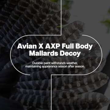 Avian-X AXP Full Body Mallards Decoy - Realistic, Durable & Motion System
