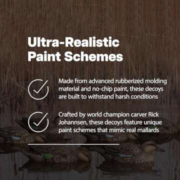 Avian-X Full Body Mallards Decoys for Hunting Success