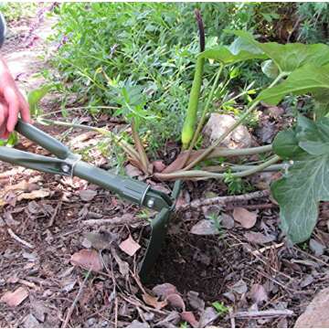 TABOR TOOLS Folding Shovel - Portable Survival Spade for Camping Gear and Emergencies - Steel Rugged Edge Blade - Includes Carrying Pouch - Lightweight E-Tool with Military-Grade Durability. J35A