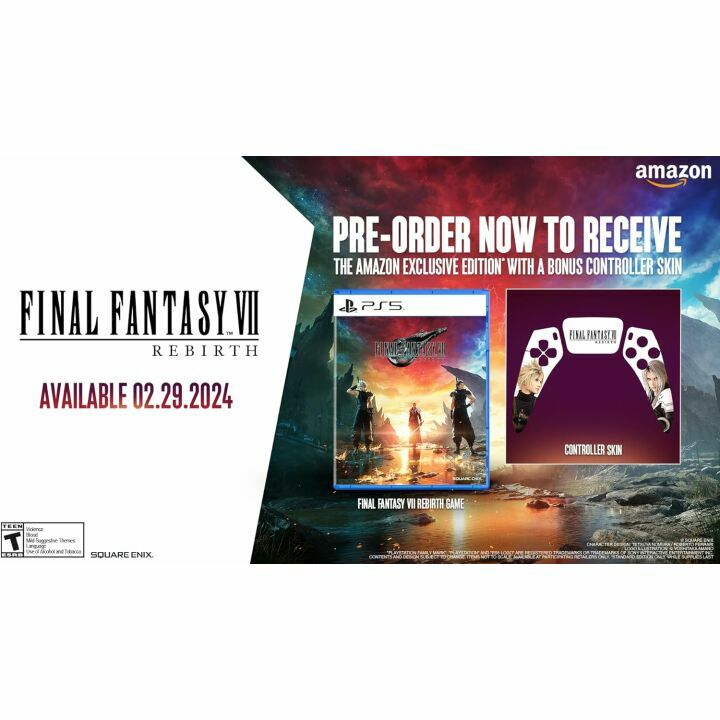 FFVII Rebirth (PS5) - Amazon Exclusive