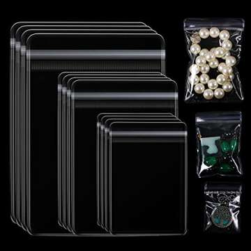 Clabby Clear Pvc Jewelry Bags Plastic Transparent Jewelry Rings Earrings Packing Storage Pouch Anti ...