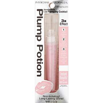 Physicians Formula Plump Potion™ Needle-Free Lip Plumping Cocktail Lip Gloss, Pink Crystal Potion,...