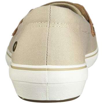 Grasshoppers Women's Windsor Knot Canvas Sneaker, Stripe, 8.5