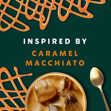 Starbucks Caramel Flavored Coffee Creamer, Inspired By Caramel Macchiato, 28 Fl Oz 28 fl oz