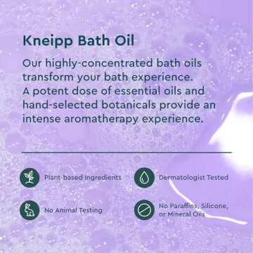 Kneipp Relaxing Lavender Bath Oil for True Serenity