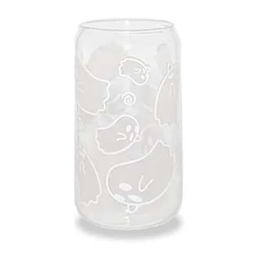Cute Spooky Ghosts Can Glass | 16oz Color-Changing Cup