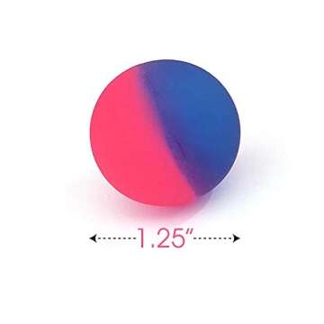 ArtCreativity 1.25 Inch Icy Bouncy Balls for Kids - 12 Pack