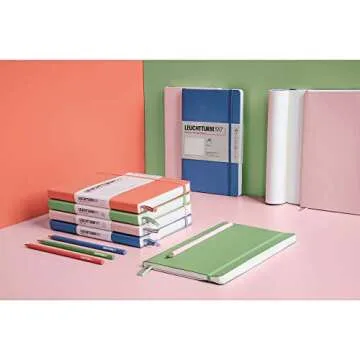 Leuchtturm1917 Special Edition Muted Colors Hardcover A5 Medium Lined Notebook - Denim