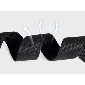 Versatile D-ring Canvas Belt for Men and Women