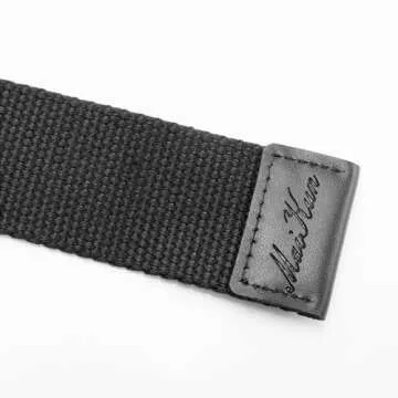 Versatile D-ring Canvas Belt for Men and Women