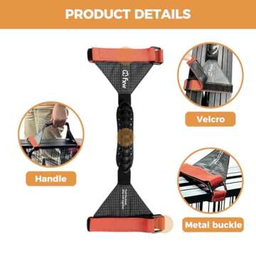 FXW Easy-Carry Straps for 8-Panel Dog Playpens